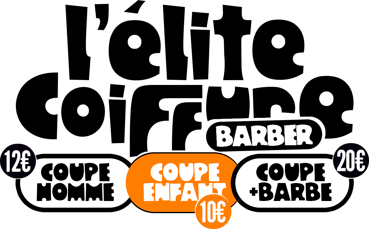 logo pour l'élite barber coiffeur à troyes